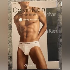 Calvin Klein Men's Cotton Stretch Briefs - Black sz XXL
